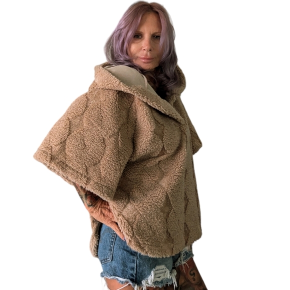 dylan Jackets & Blazers - Dylan Harlowe Poncho Hoodie